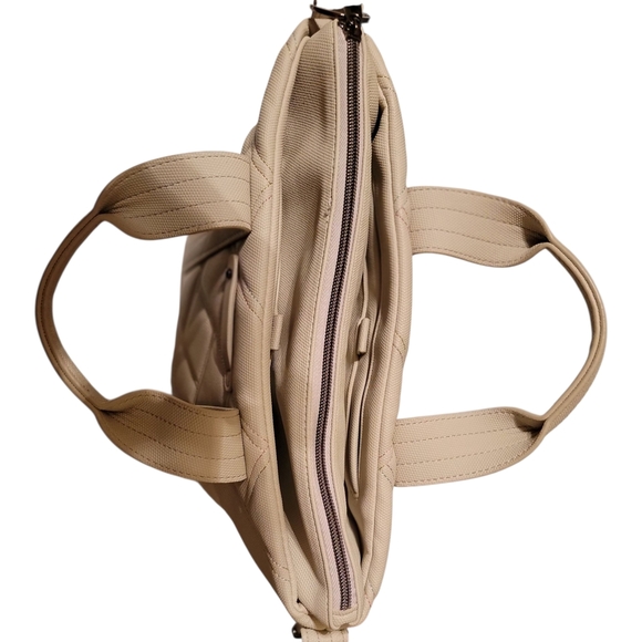 Euc Lug Dory Cream Quilted Tote Bag - Picture 9 of 9